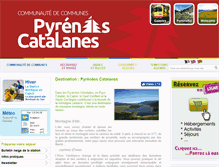 Tablet Screenshot of capcir-pyrenees.com